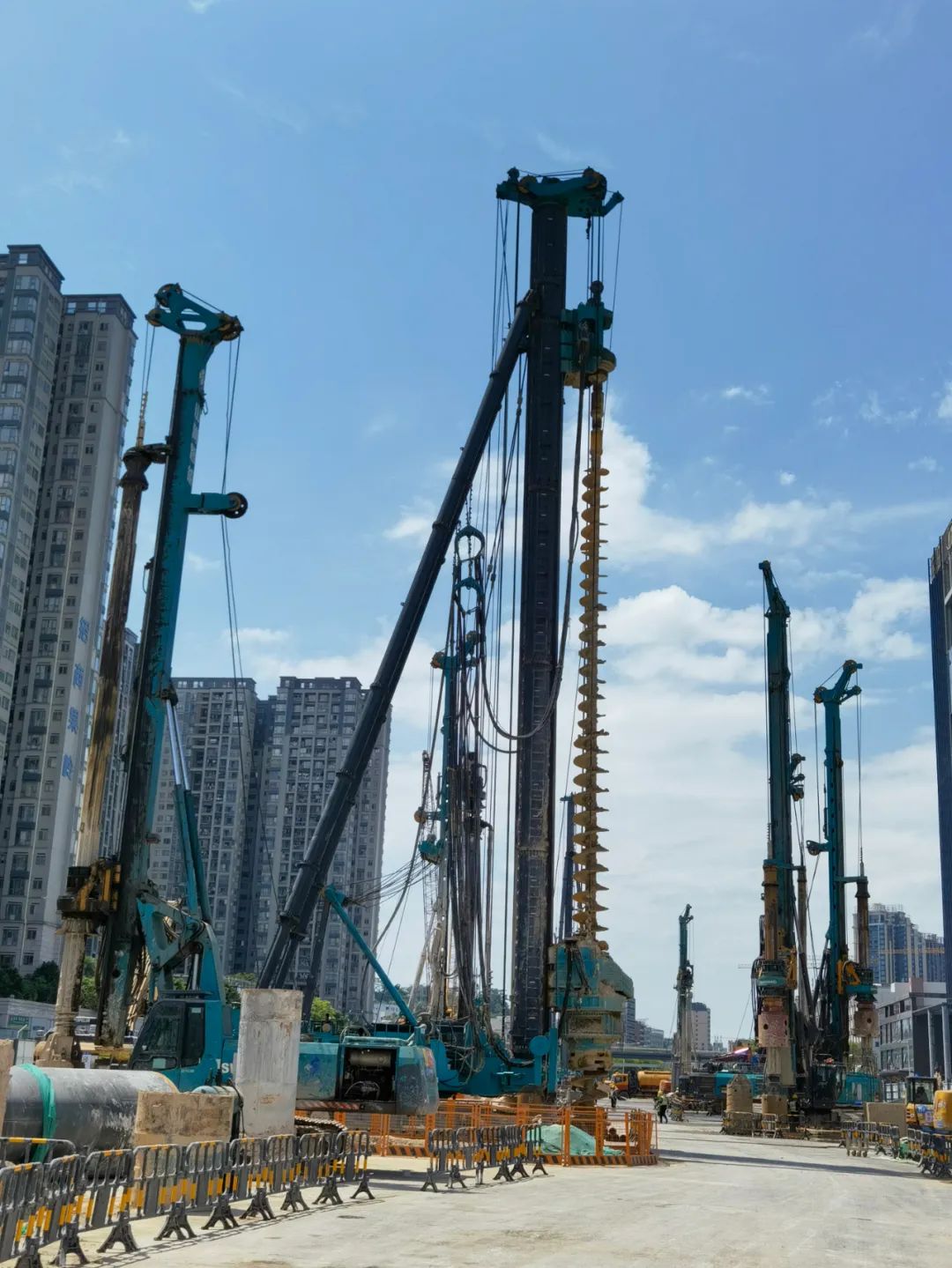 单桩节俭87幼时！k豆钱包智能硬核设备+成套解决规划攻破穗莞深城际轨路施工难题