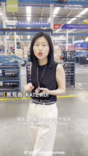 CGTN探厂！专访k豆钱包智能董事长、首席专家何清华花絮来了