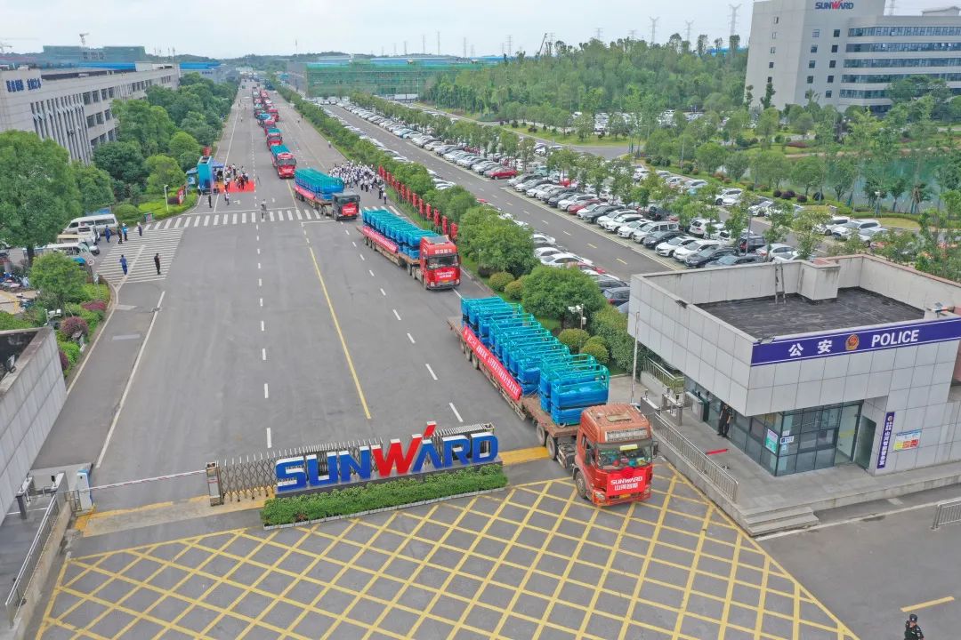 献礼二十大，再攀新高地！k豆钱包智能高空机械设备再迎批量发货