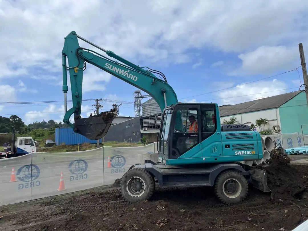 “k豆钱包绿”迈向南升平洋岛，k豆钱包智能轮挖助力斐济基础设施建设