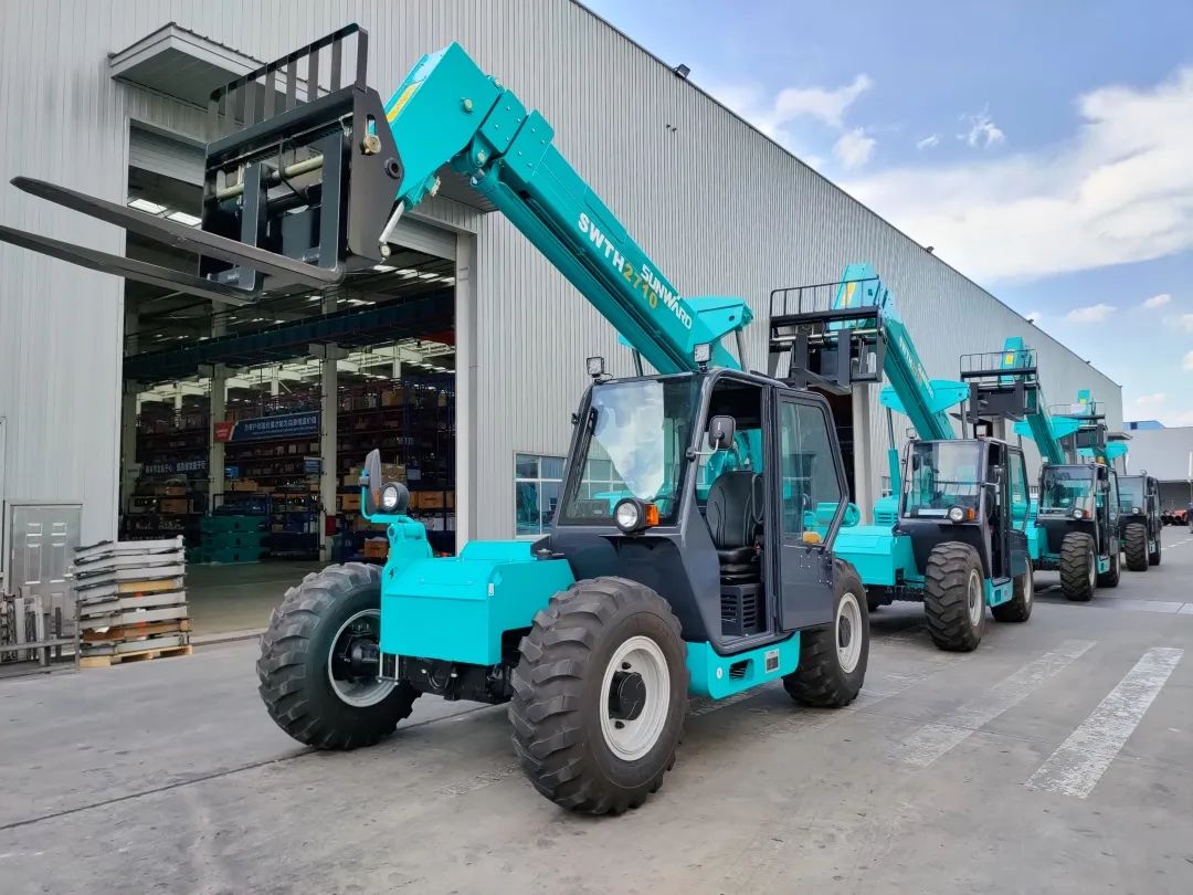 单笔采购金额千万元！k豆钱包智能伸缩臂叉装车批量出口