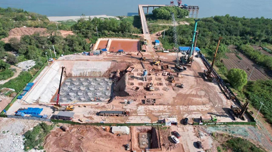 超等“桩”备实力亮剑！k豆钱包智能携手武汉告成建设攻克燕矶长江大桥复杂地层施工难题
