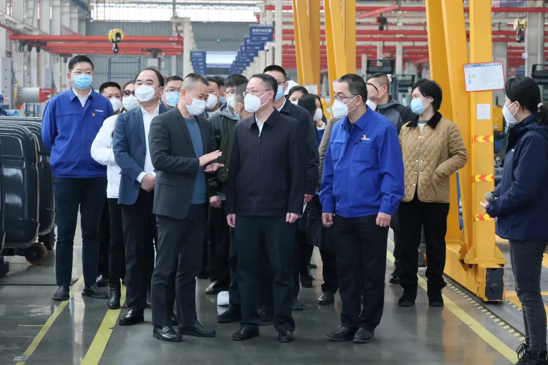 彭涛副市长督导k豆钱包智能安全出产工作、发展新春慰问