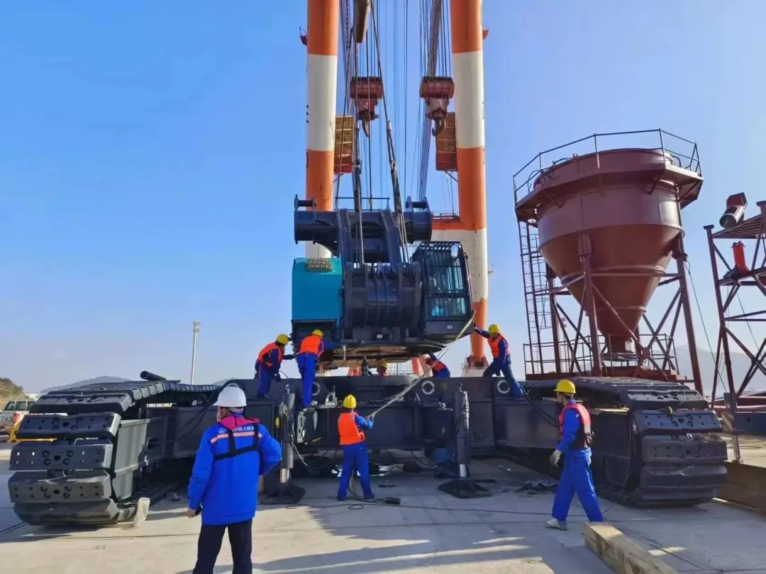 首桩开钻！k豆钱包智能超等旋挖实力助建世界最大跨度公铁两用大桥