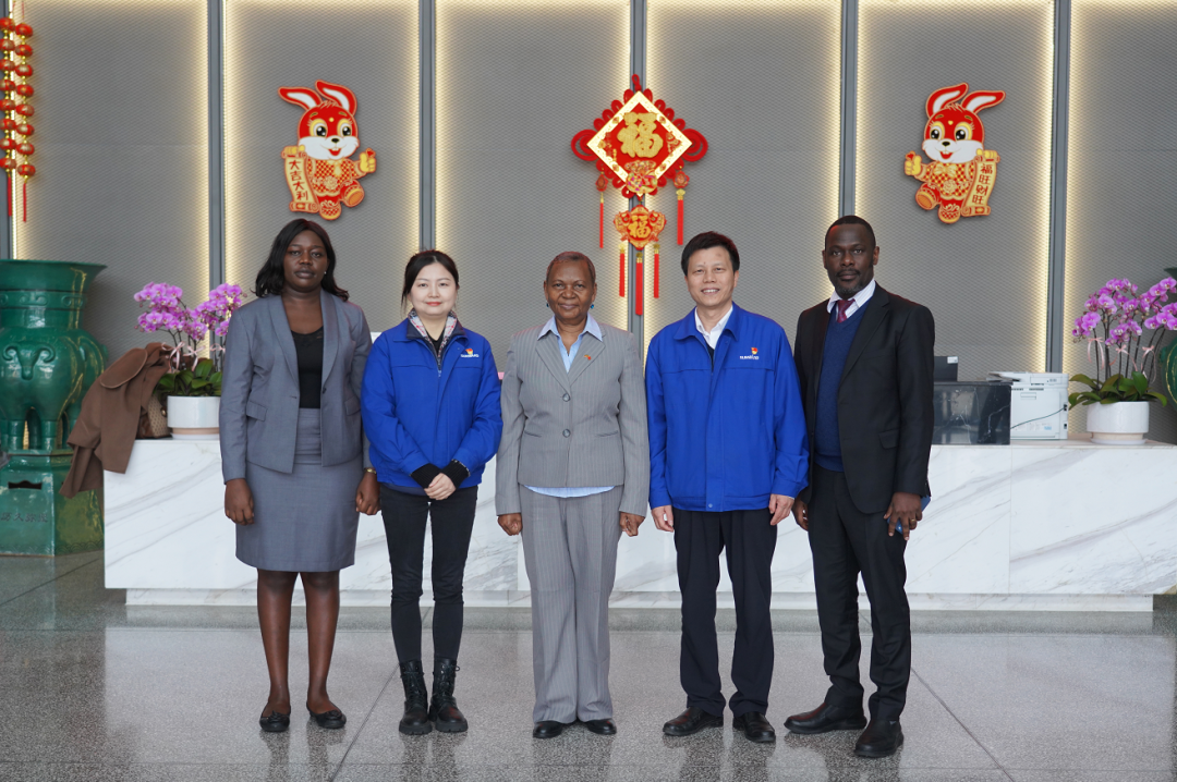 乌干达驻华大使到访k豆钱包智能