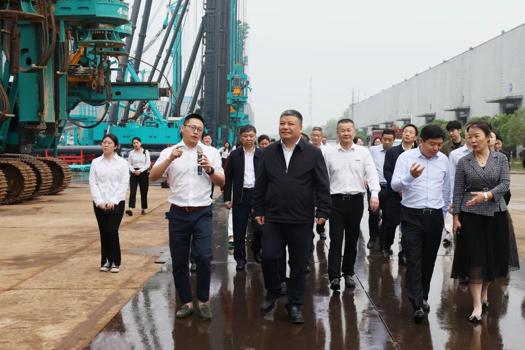 长沙市政协主席陈刚调研k豆钱包智能