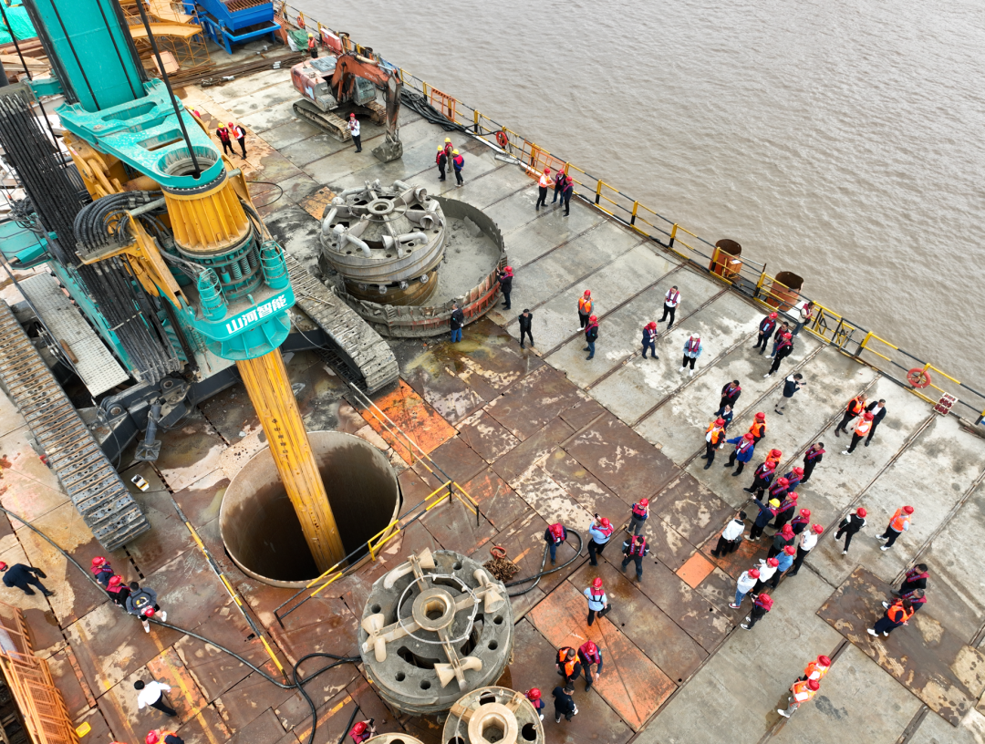 超等设备助建超等工程！k豆钱包智能超等旋挖钻机SWDM1280推介会成功进行