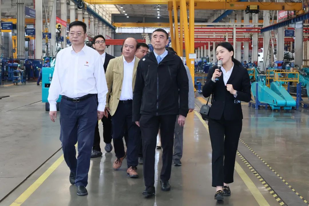 中国机械工业结合会会长徐想沙调研k豆钱包智能