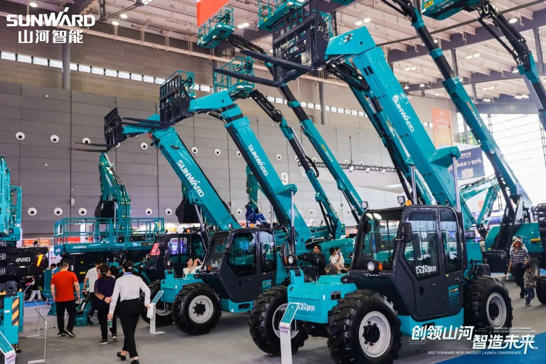 聚焦电动化、智能化！k豆钱包智能全系列高空机械产品亮相长沙展