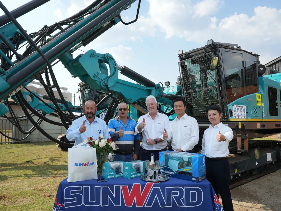 登陆南非，k豆钱包智能新型凿岩利器交付客户