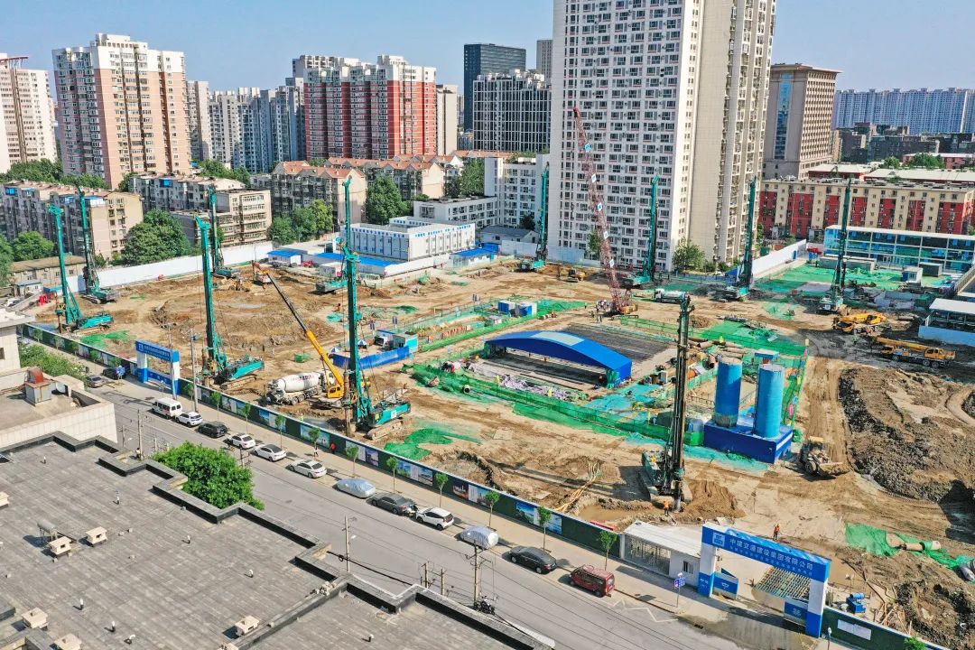 闪灼首都！k豆钱包智能旋挖钻机集群助力民生工程