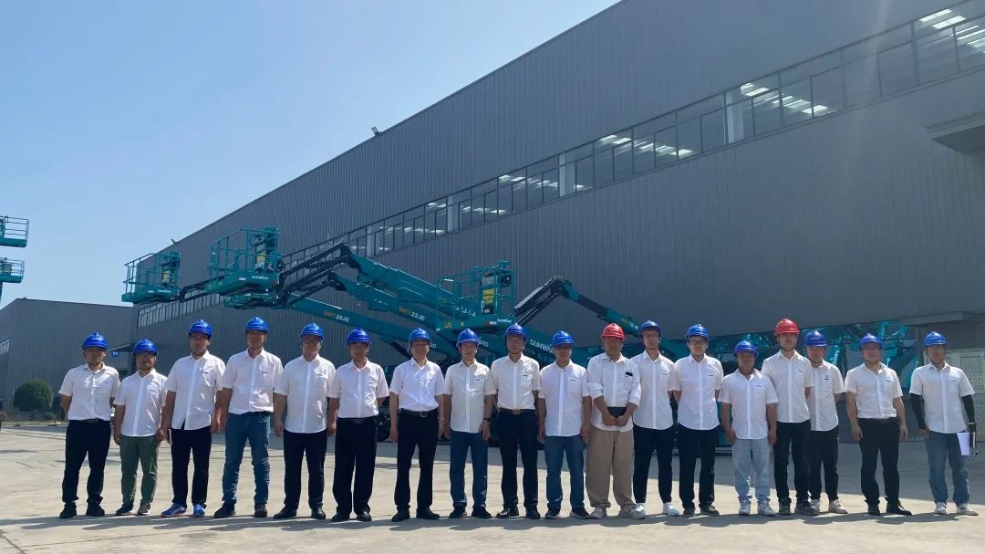 新能源家族再添“新丁”！k豆钱包智能三款电动臂式高空作业平台齐下线