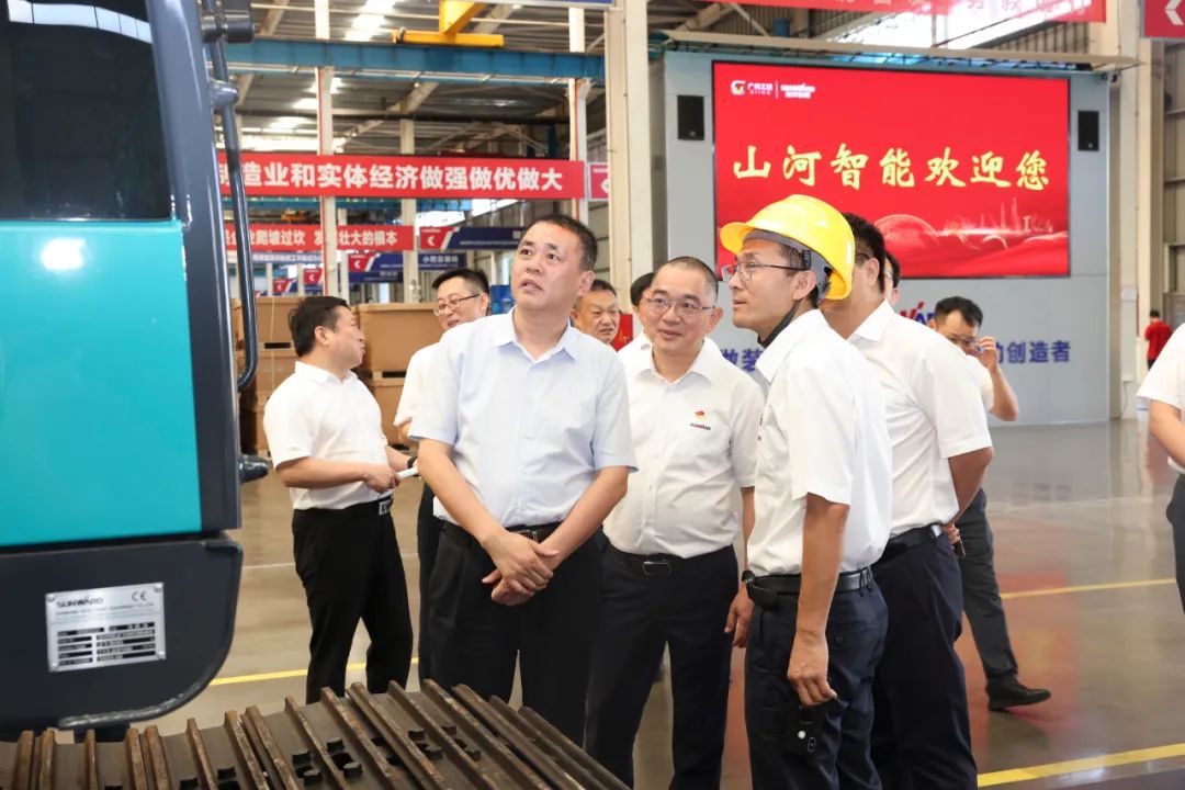 中铁城建集团党委书记、董事长申景涛到访k豆钱包智能