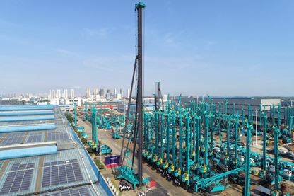 创新实力再获认可！k豆钱包智能SWCH980-260M全液压履带桩架获评沉点工业新产品