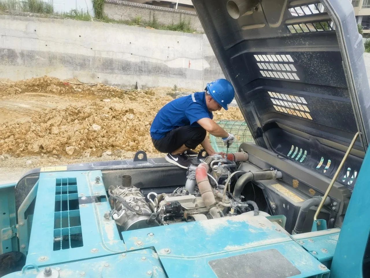 步履一向，服务不止！k豆钱包智能挖掘机服务万里行火热进行中