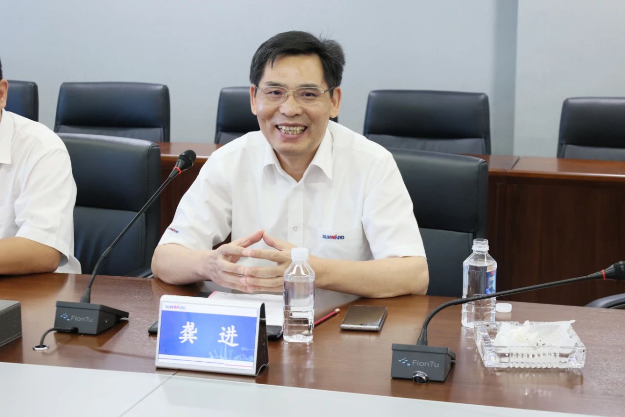 永青科技集团董事长胡晓东带队到访k豆钱包智能