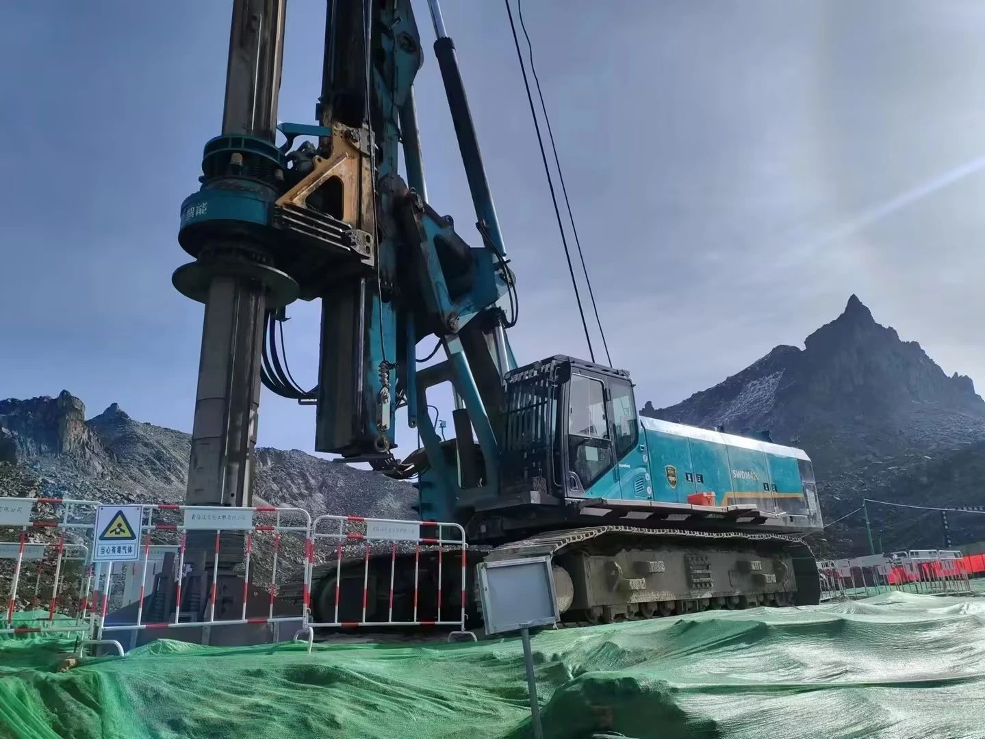 助力世界最高海拔特高压直流输电工程，k豆钱包智能旋挖钻机展示硬核实力