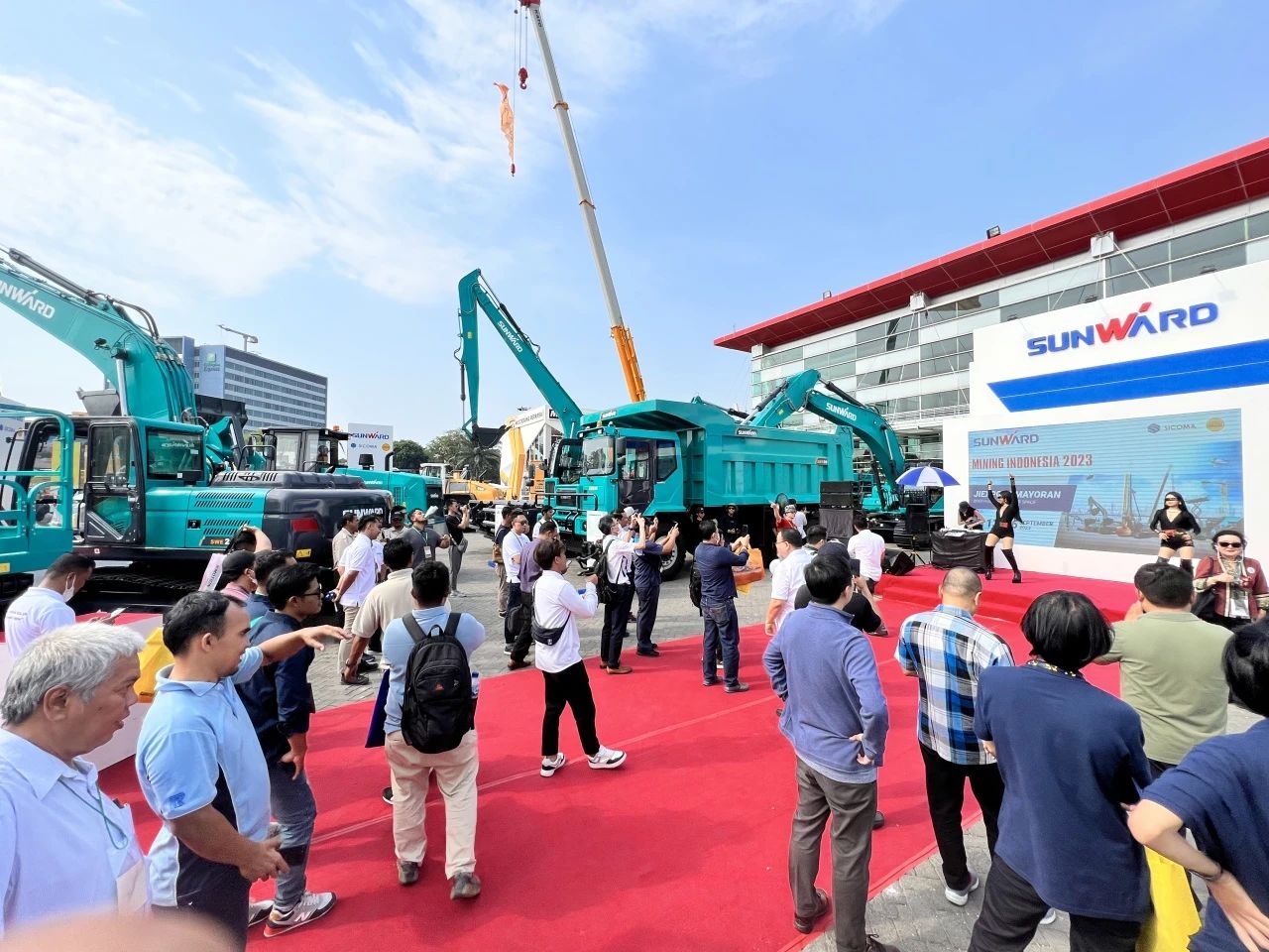 深耕细作，逆势增长！k豆钱包智能盛装亮相印尼雅加达矿业展