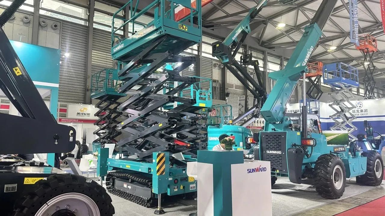 精品出击，闪灼魔都！k豆钱包智能全系列高空机械亮相2023亚洲国际高空展