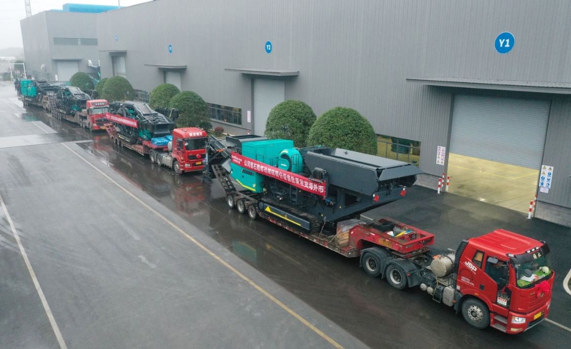 加快出海，k豆钱包普石勒破碎筛分设备批量出口东南亚