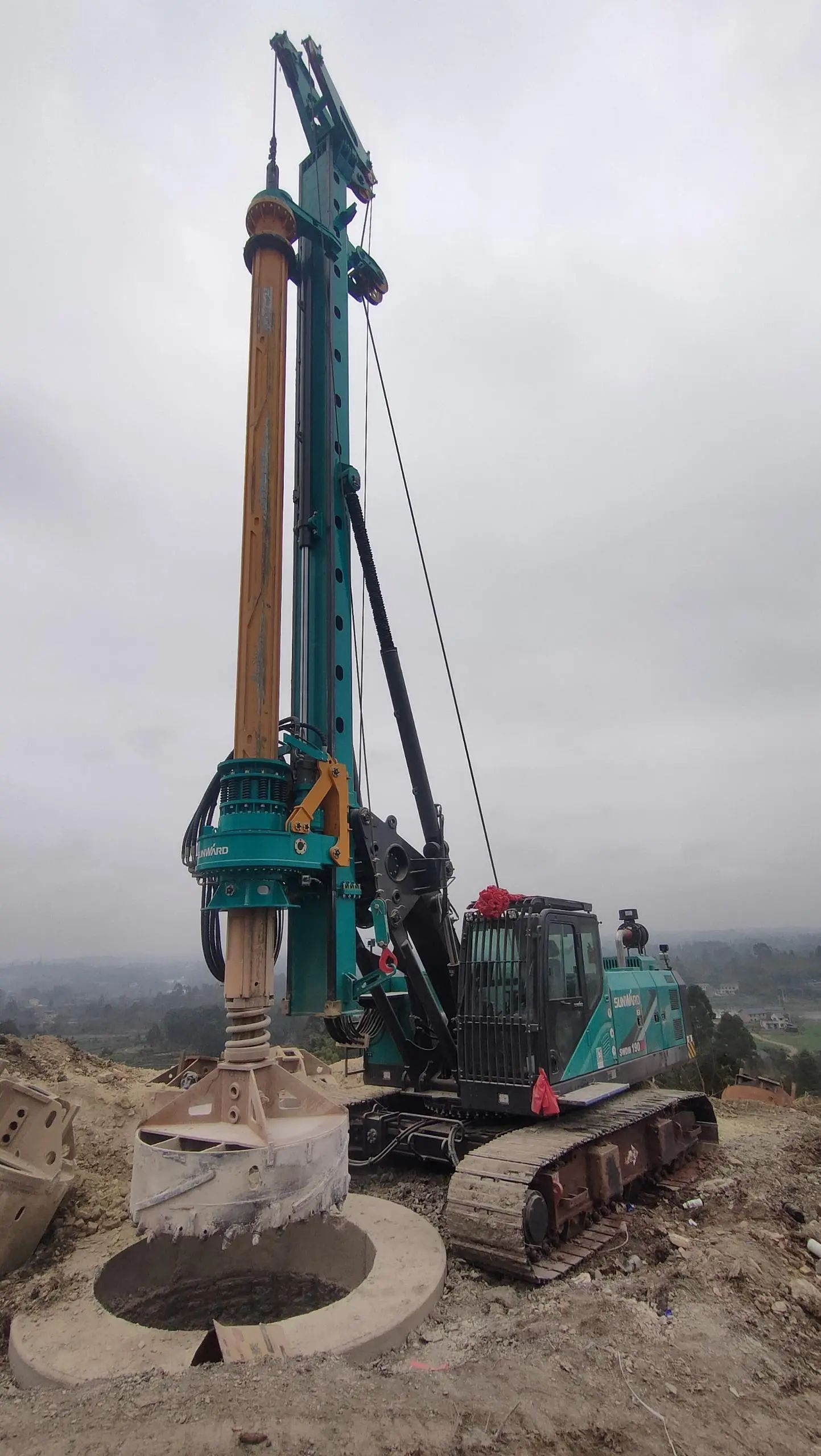 持续火热交付！k豆钱包智能SWDM190JN旋挖钻机备受全国各地客户青睐