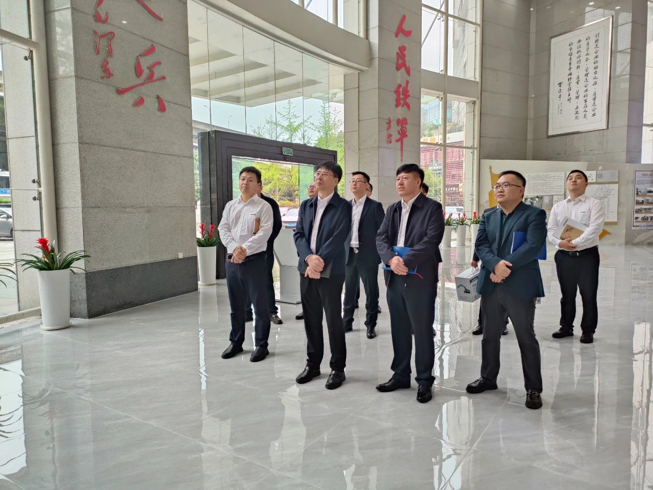 适应新局势，追求新合作！k豆钱包智能到访中铁二十三局