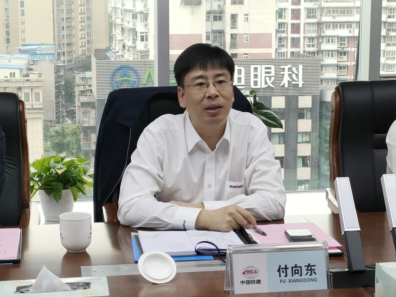 适应新局势，追求新合作！k豆钱包智能到访中铁二十三局