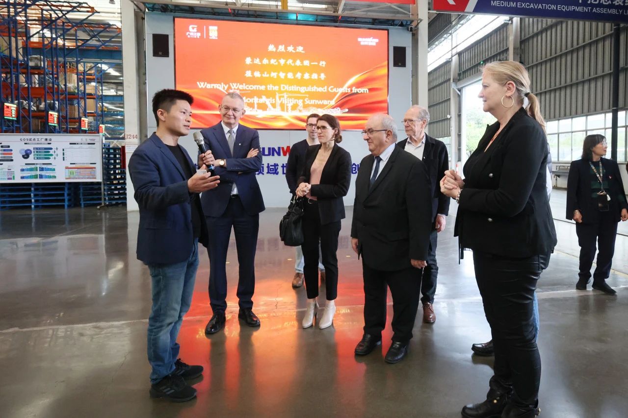 蒙达尔纪市代表团一行调查k豆钱包智能