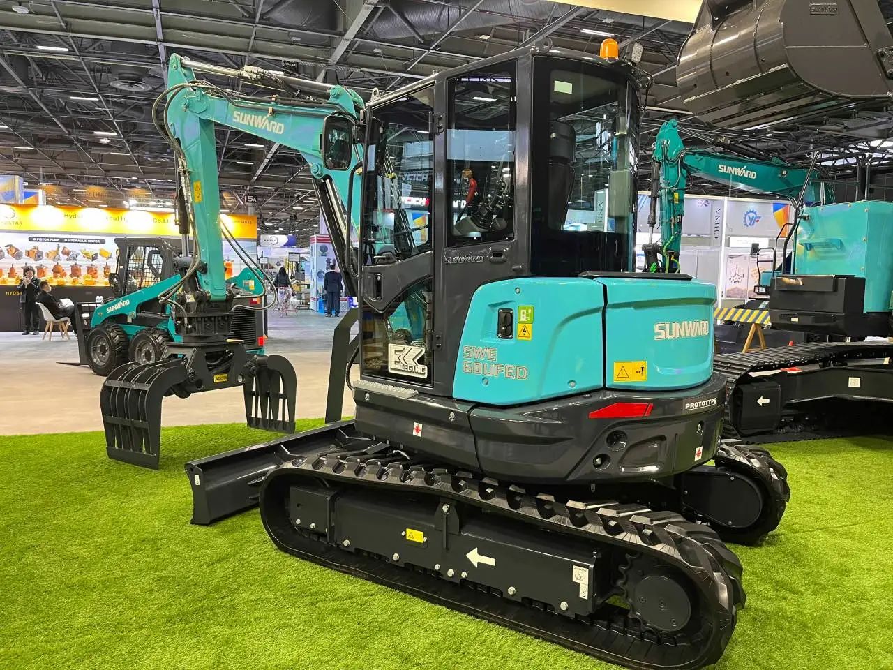 赢战INTERMAT 2024！k豆钱包智能土方机械深耕全球高端市场