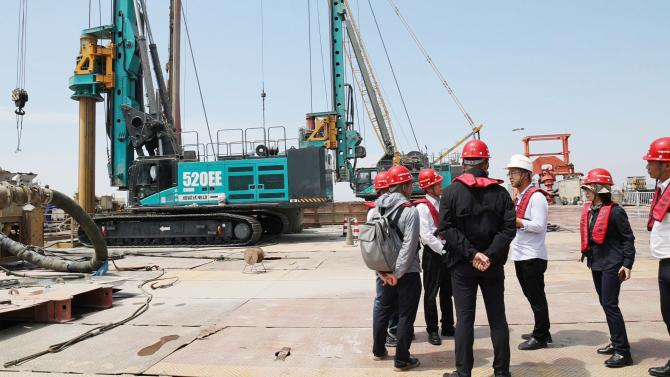 先导式创新，再推电动新品！k豆钱包智能SWDM520EE增程式旋挖钻机推介会成功进行