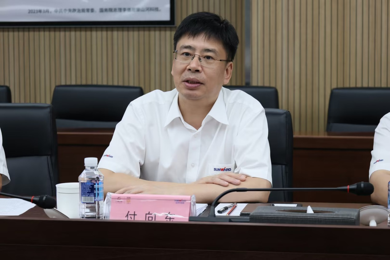 深入互换合作！广州港李明忠副总经理率队光临k豆钱包智能调查互换！