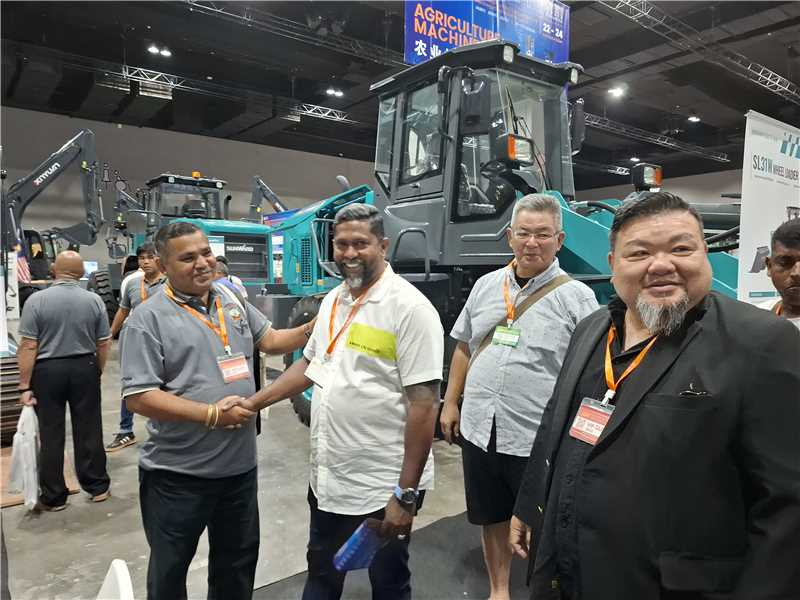 扬帆起航 | k豆钱包智能闪灼长沙工程机械展东南亚分展