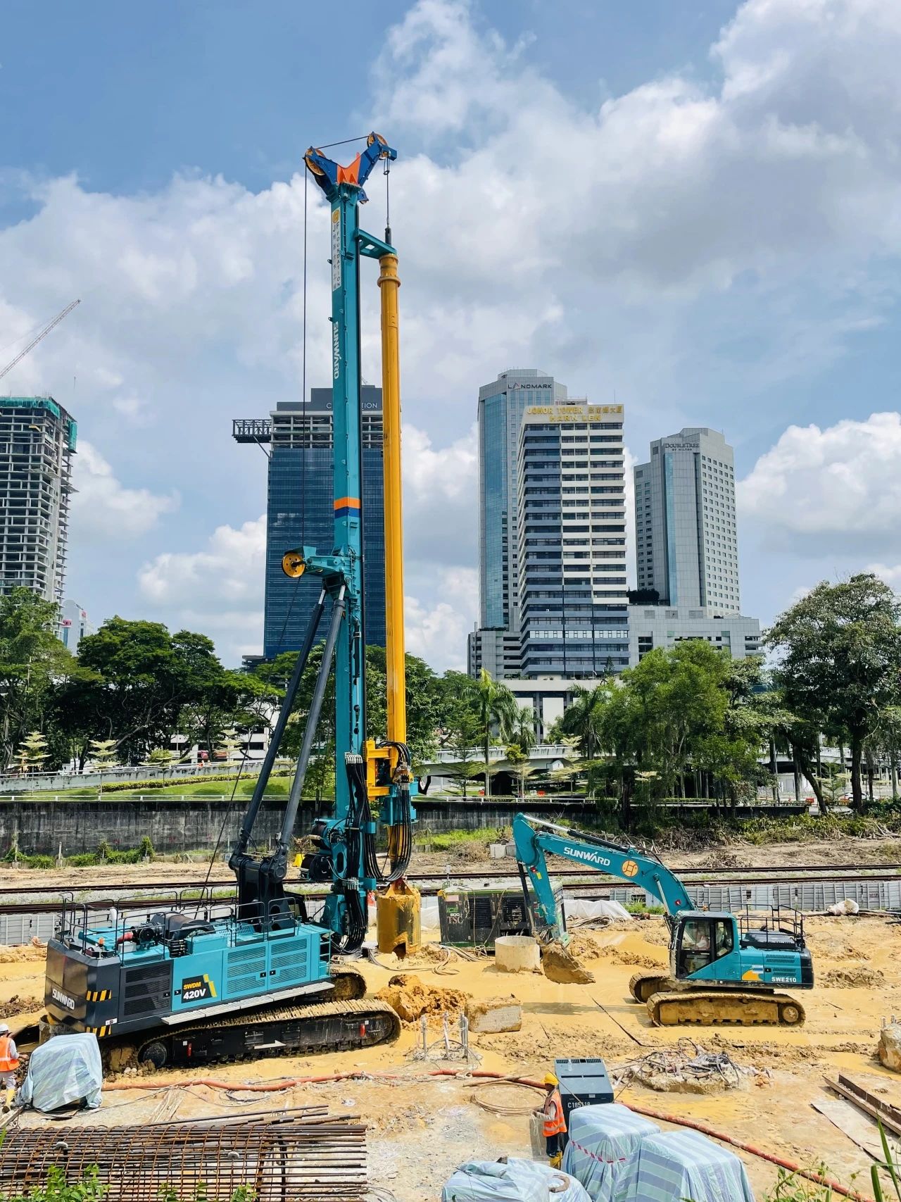 扬帆起航 | k豆钱包智能闪灼长沙工程机械展东南亚分展