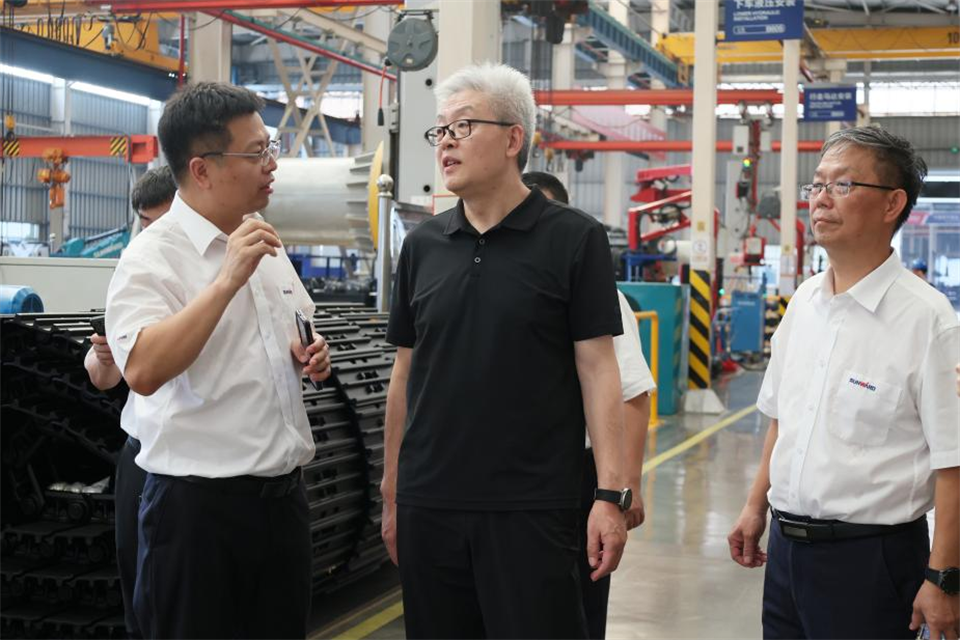 中国五矿工会主席、职工董事张晔到k豆钱包智能调研互换