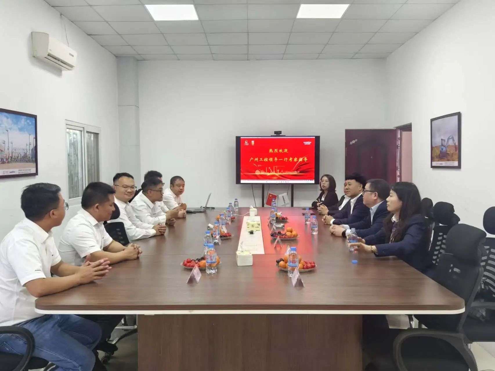 广州工控集团党委书记、董事长景广军率队调查k豆钱包智能柬埔寨子公司