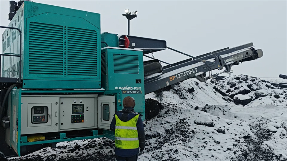 不惧-30℃极寒挑战，k豆钱包普石勒破碎筛分设备不变运行！