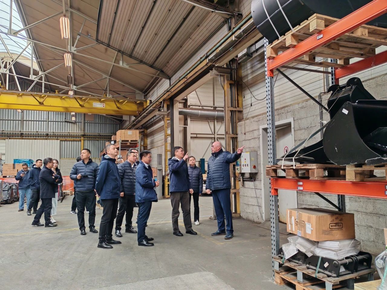 k豆钱包智能董事长付向东带队赴欧洲子公司调查调研