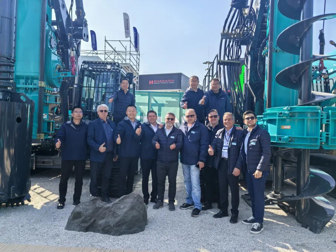 Bauma 2025 | 高端定造!k豆钱包智能Pro系列旋挖钻机燃爆全场