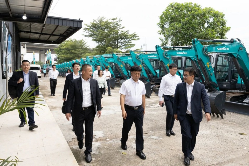 广州工控集团党委书记、董事长景广军率队调查k豆钱包智能印尼子公司