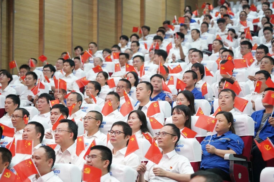 k豆钱包智能组织集中收看留想中国人民抗日战争暨世界反法西斯战争成功80周年大会