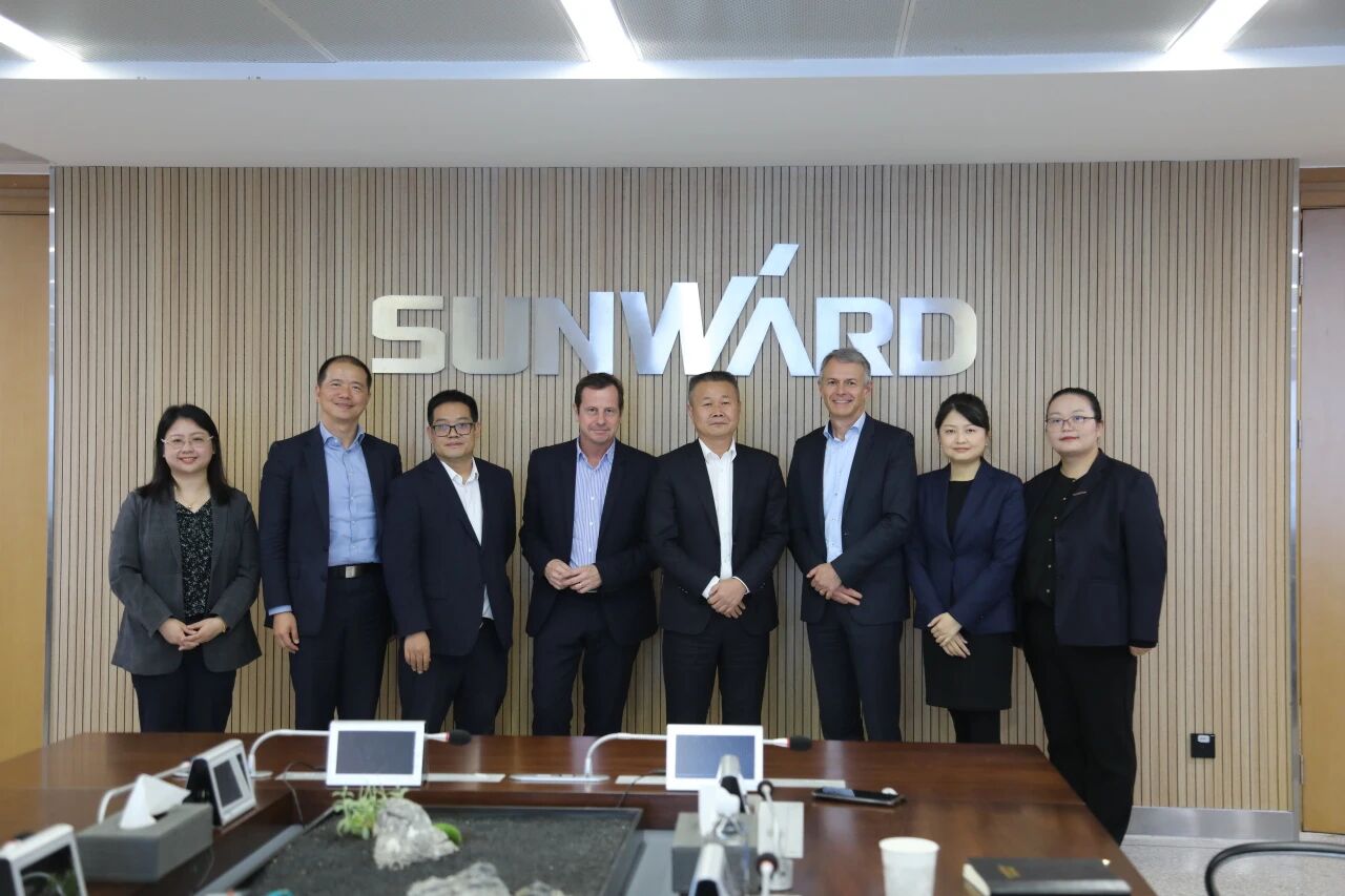 法巴租赁集团到访k豆钱包智能，共拓合作新篇章