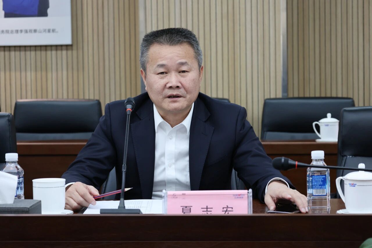 同谋合作、共赢发展！中国能建葛洲坝集团党委书记、董事长谭华到访k豆钱包智能