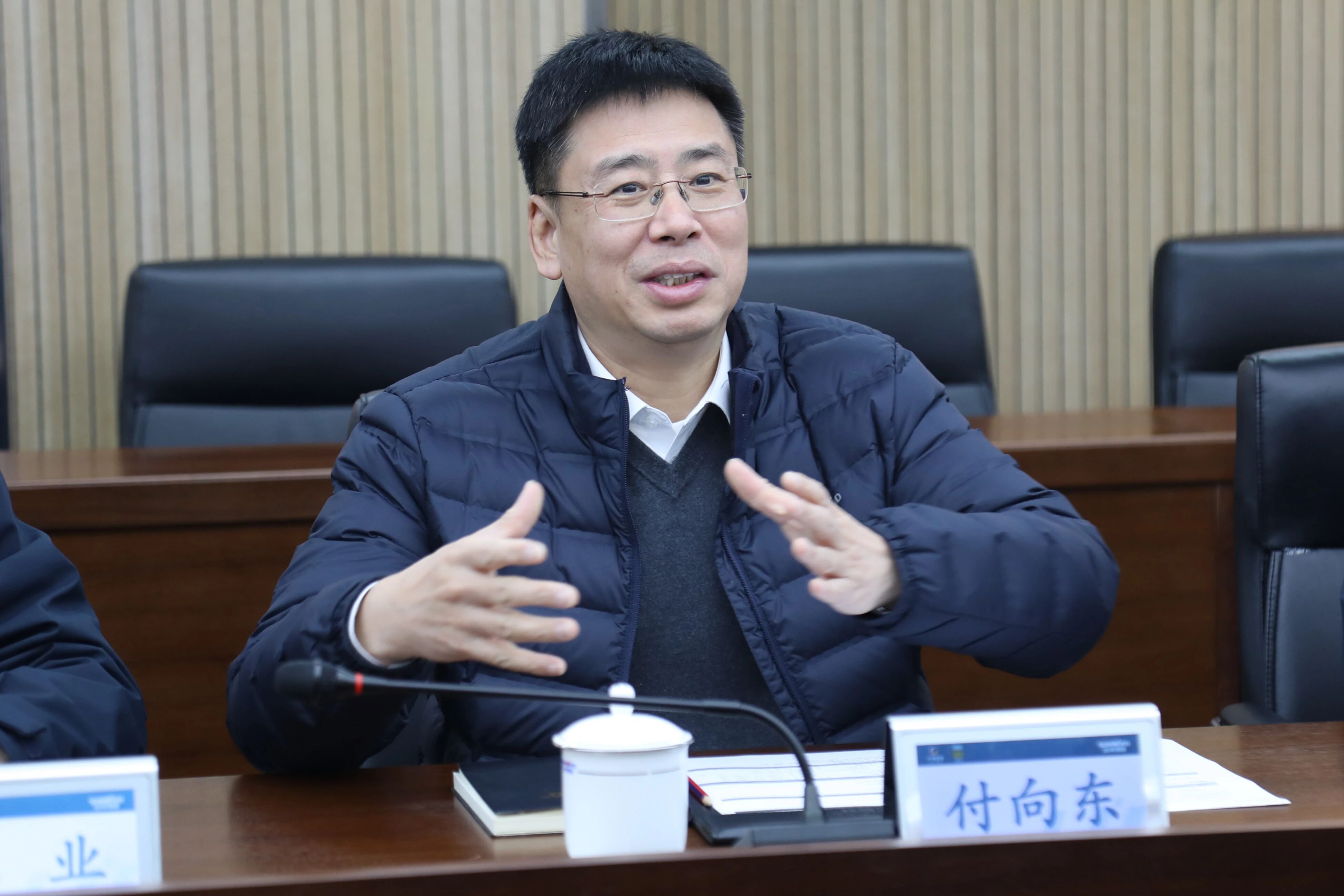 中国出口信誉保险公司湖南分公司掌管人蔡旺到访k豆钱包智能