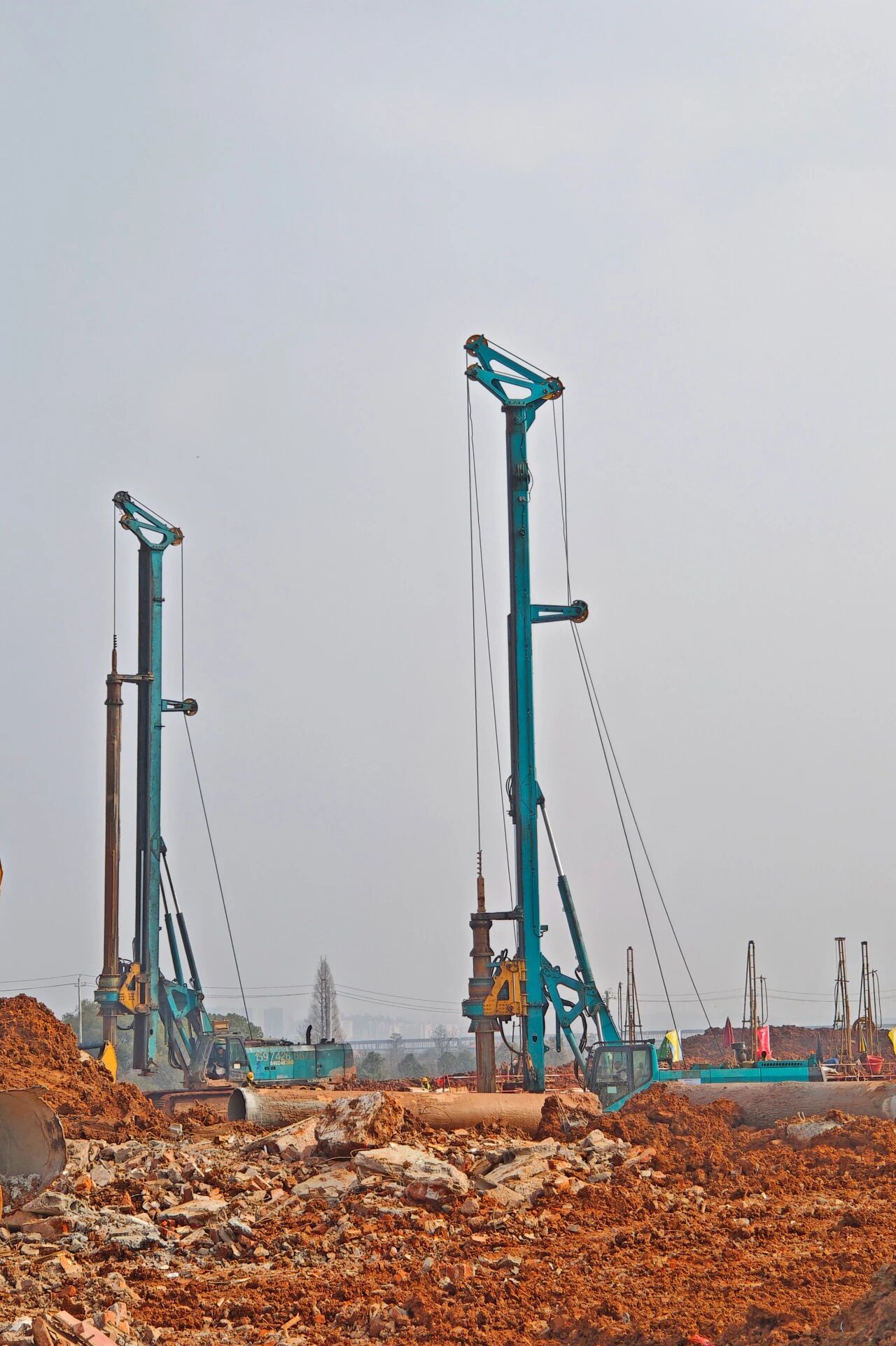 刷新“进度条”、构筑新地标！k豆钱包智能旋挖集群助力长沙奥体中心建设